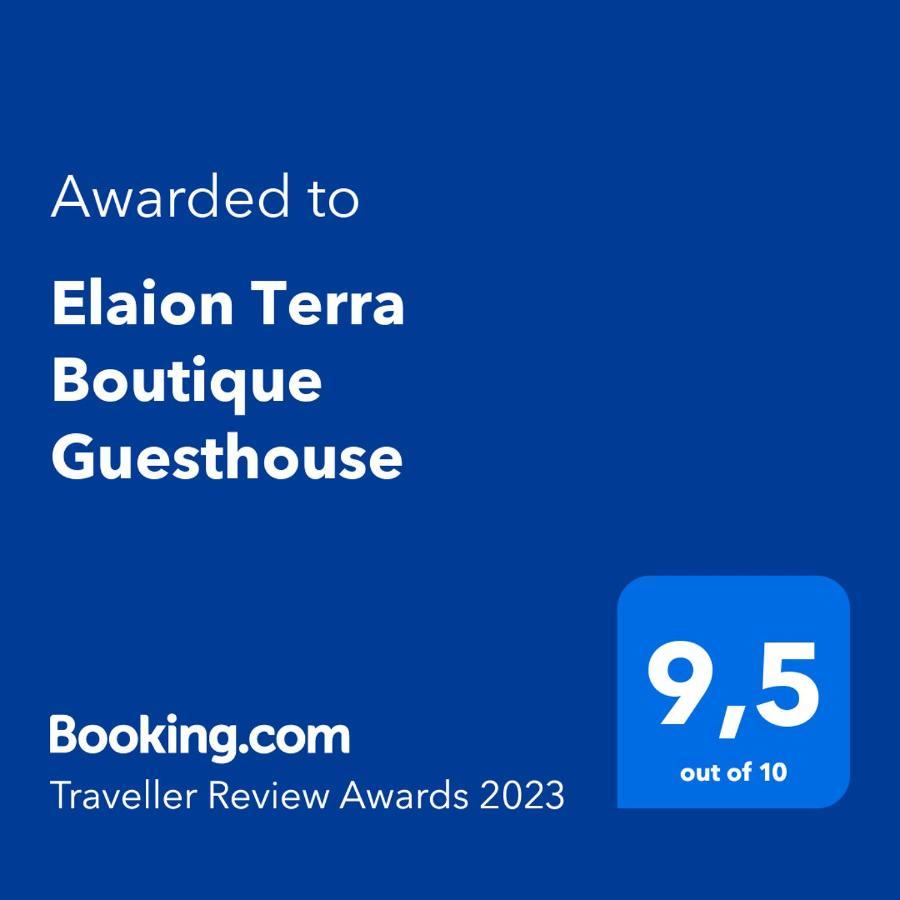 Elaion Terra Boutique Guesthouse Theologos  Екстериор снимка